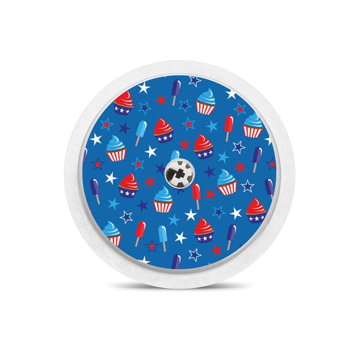 Peelz Patriotic Dessert for Freestyle Libre 2 Peelz/Stickers