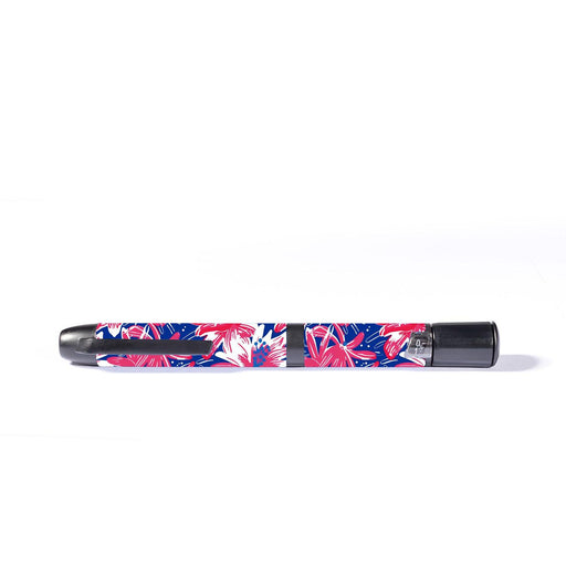 Peelz Patriotic Flowers InPen - Smart Insulin Pen Peelz/Stickers