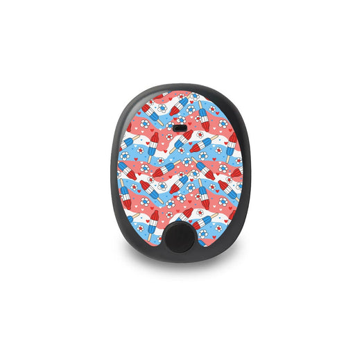 Peelz Patriotic Popsicles Eversense Smart Transmitter Peelz/Stickers