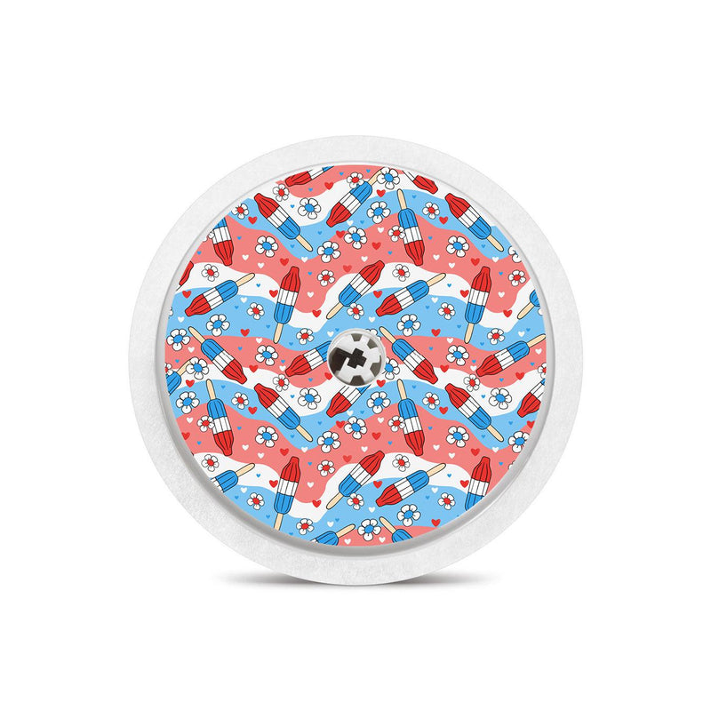 Peelz Patriotic Popsicles Freestyle Libre 2 Peelz/Stickers