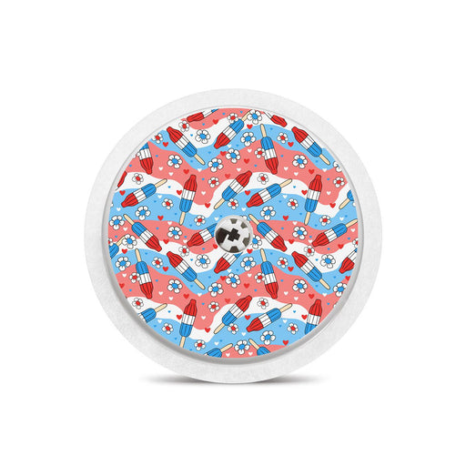 Peelz Patriotic Popsicles Freestyle Libre 2 Peelz/Stickers