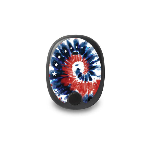 Peelz Patriotic Tie Dye Eversense Smart Transmitter Peelz/Stickers