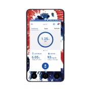 Peelz Patriotic Tie Dye Sticker for Omnipod DASH® PDM – Pump Peelz Peelz/Stickers