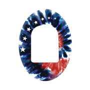 Peelz Patriotic Tie Dye Pod Patch Tape - Pump Peelz Patch Medical Tape