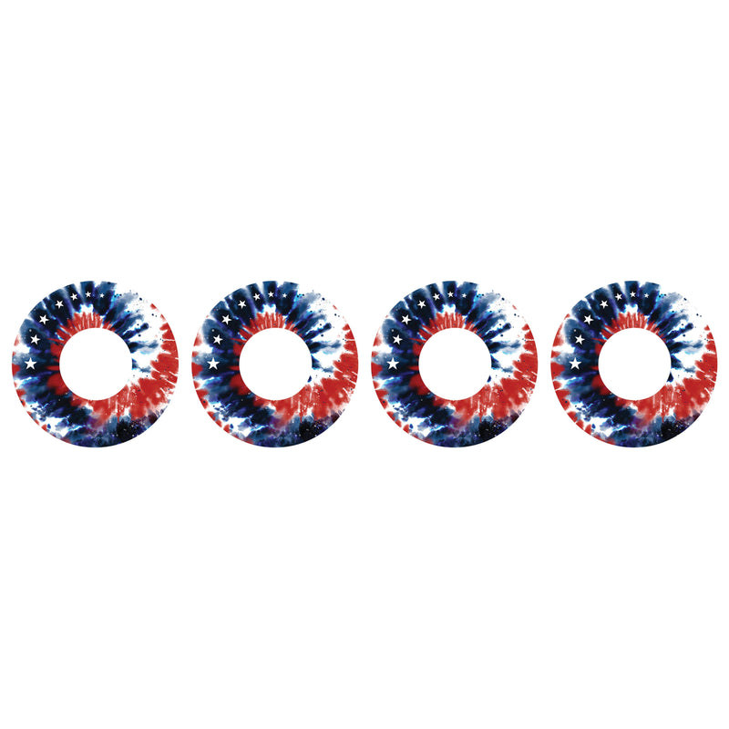 Peelz Patriotic Tie Dye Patch  Tape Designed for the FreeStyle Libre 2 Patch Medical Tape