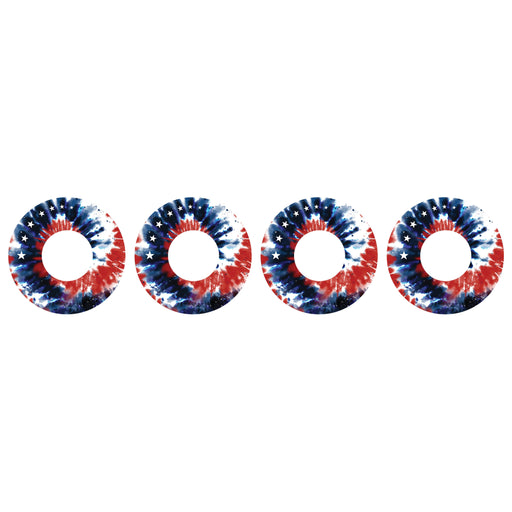 Peelz Patriotic Tie Dye Patch  Tape Designed for the FreeStyle Libre 2 Patch Medical Tape