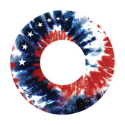 Peelz Patriotic Tie Dye Patch  Tape Designed for the FreeStyle Libre 2 Patch Medical Tape