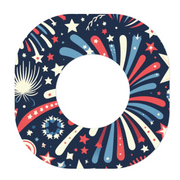 Peelz Patriotic Variety Pack Dexcom G7 and Stelo Patch Tape - Pump Peelz Patch Medical Tape
