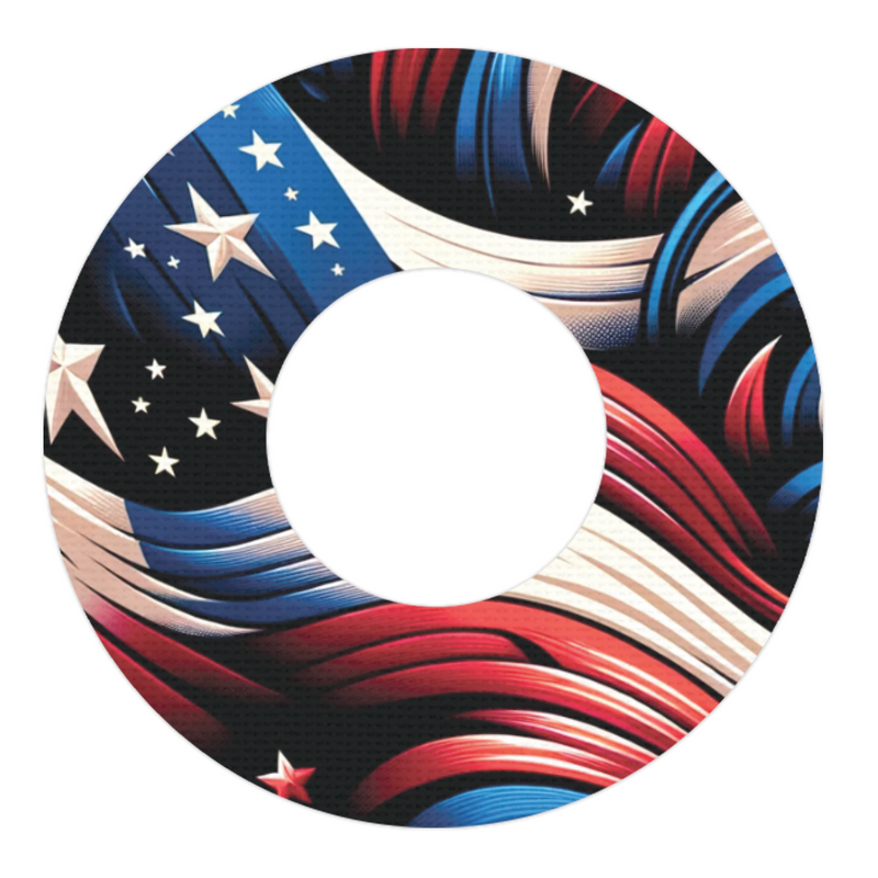 Peelz Patriotic Variety Pack Patch Freestyle Libre 2 Patch Tape - Pump Peelz Patch Medical Tape