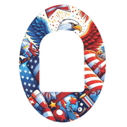 Peelz Patriotic Variety Pack Pod Patch Tape - Pump Peelz Patch Medical Tape