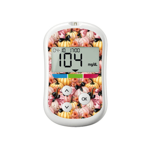 Peelz Patterned Pumpkins for OneTouch Verio Flex Glucometer Peelz/Stickers