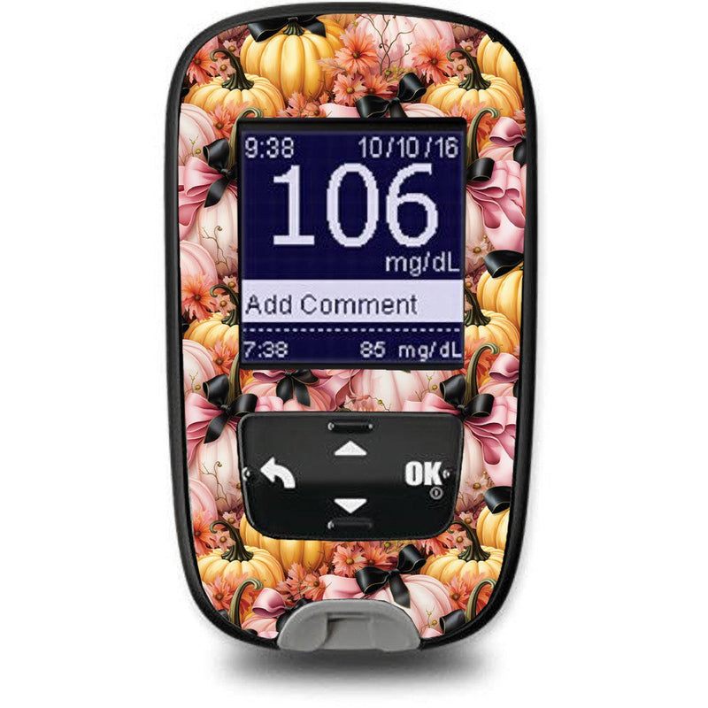 Peelz Patterned Pumpkins for the Accu-Chek Guide Glucometer Peelz/Stickers