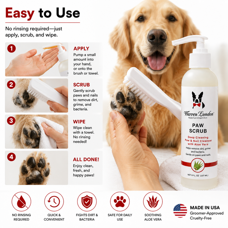 Warren London Paw Sani-Scrub - Gallon - Paw and Nail Cleanser Spa Product