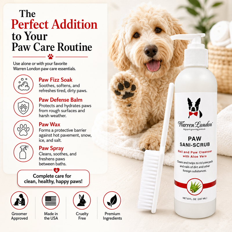 Warren London Paw Sani-Scrub - Gallon - Paw and Nail Cleanser Spa Product