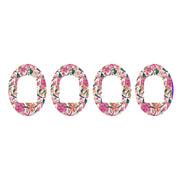 Peelz Peach Floral Pod Patch Tape - Pump Peelz Patch Medical Tape