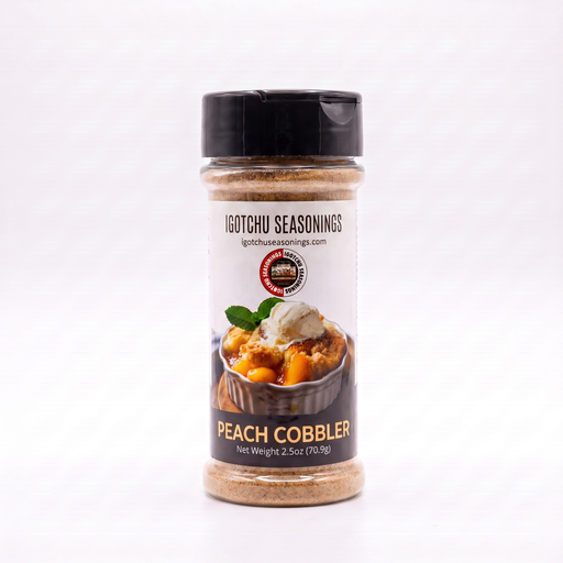 Igotchu Seasonings Igotchu Peach Cobbler Seasoning Seasonings & Spices White Smoke 5.5 oz,8 oz