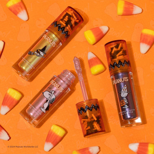 Profusion Cosmetics Peanuts Halloween |Magical Wizard Chrome Liquid Topper Set face