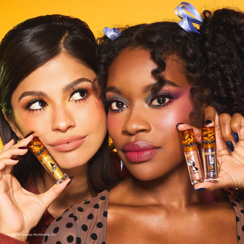 Profusion Cosmetics Peanuts Halloween |Magical Wizard Chrome Liquid Topper Set face