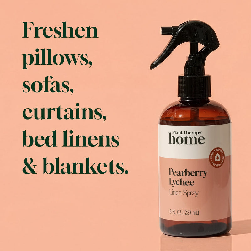 Plant Therapy Pearberry Lychee Linen Spray Household
