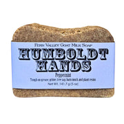 Fern Valley Soap Natural Goat Milk Soap | Humboldt Hands Heavy-Duty Hand Cleaner | Peppermint Goat Milk Soap