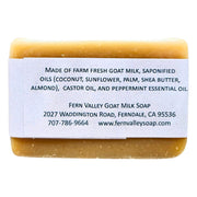 Fern Valley Soap Handmade Goat Milk Soap | All Natural Peppermint Goat Milk Soap
