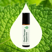 Plant Therapy Peppermint Essential Oil Pre-Diluted Roll-On Essential Oil