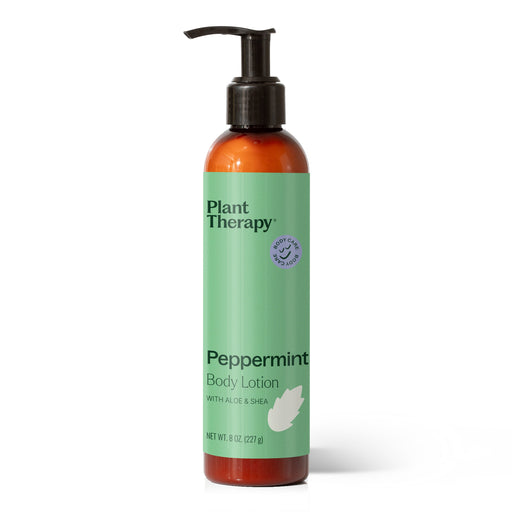 Plant Therapy Peppermint Body Lotion with Aloe and Shea Body Care