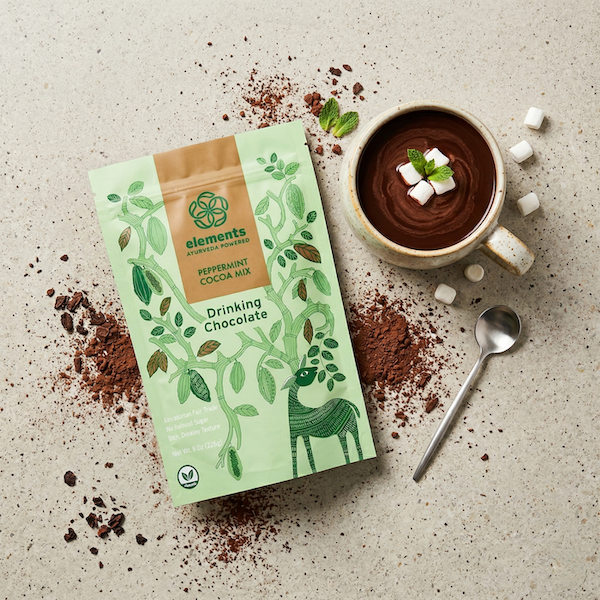 Elements Truffles Peppermint Hot Chocolate Hot Chocolates