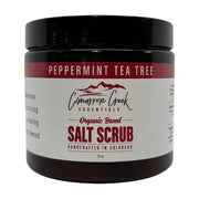 Cimarron Creek Essentials Peppermint Organic Salt Scrub Bath & Body