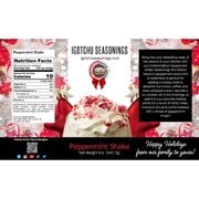 Igotchu Seasonings Peppermint Shake 5.5 oz  Holiday Limited Edition