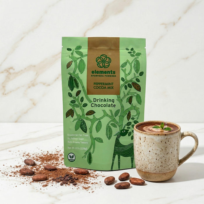 Elements Truffles Peppermint Hot Chocolate Hot Chocolates