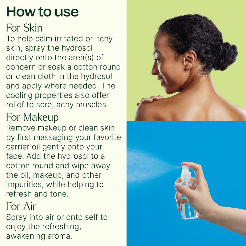 Plant Therapy Peppermint Hydrosol Body Care