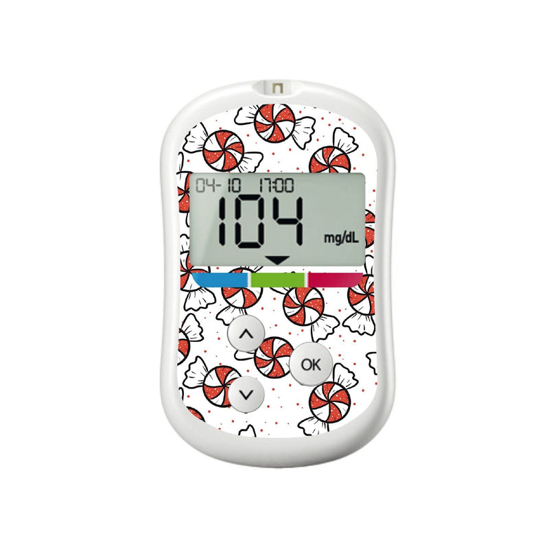 Peelz Peppermints for OneTouch Verio Flex Glucometer Peelz/Stickers