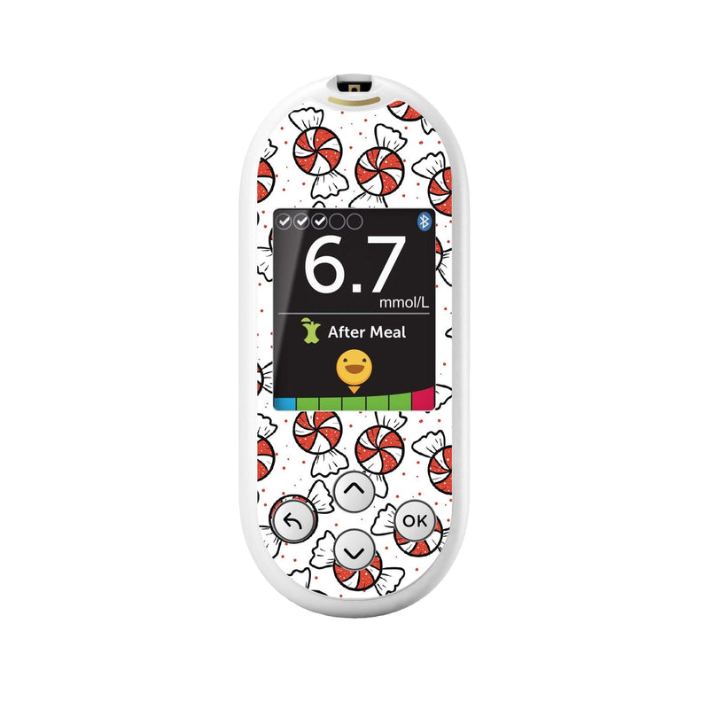Peelz Peppermints for OneTouch Verio Reflect Glucometer Peelz/Stickers