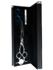 Vip Barber Supply Percu Professional Curved Shear Assorted Sizes Curved Shear Black 7'',8''