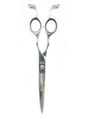 Vip Barber Supply Percu Professional Curved Shear Assorted Sizes Curved Shear White Smoke 7'',8''