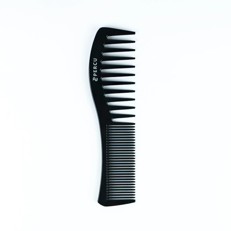 Vip Barber Supply Percu Fine & Wide Tooth #PC-059 Fine and Wide Comb White Smoke
