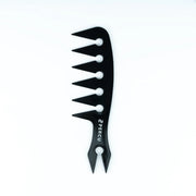 Vip Barber Supply Percu Wide Tooth Styling Comb #PC-044 Wide Tooth Comb White Smoke
