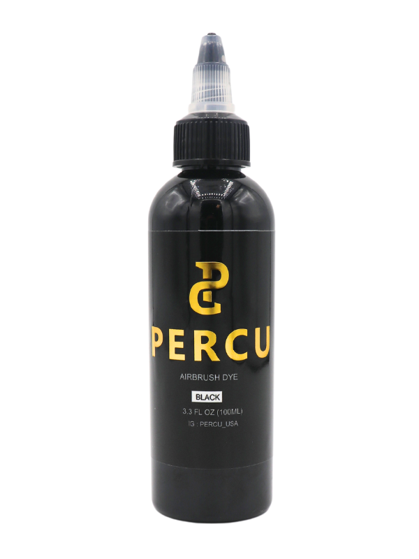 Vip Barber Supply Percu Airbrush Dye 3.3oz Airbrush Dye White Smoke Black