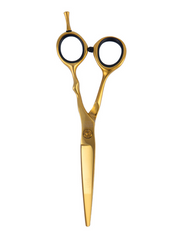 Vip Barber Supply Percu Fantastica Line Professional Shears Cutting Shear White Smoke Fantastica Line Shear 5.5" / Gold,Fantastica Line Shear 6" / Gold