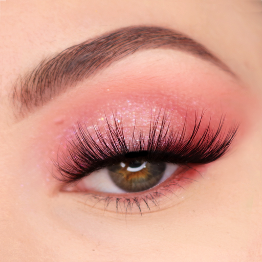 Pink Purée Petal Faux Mink Lashes