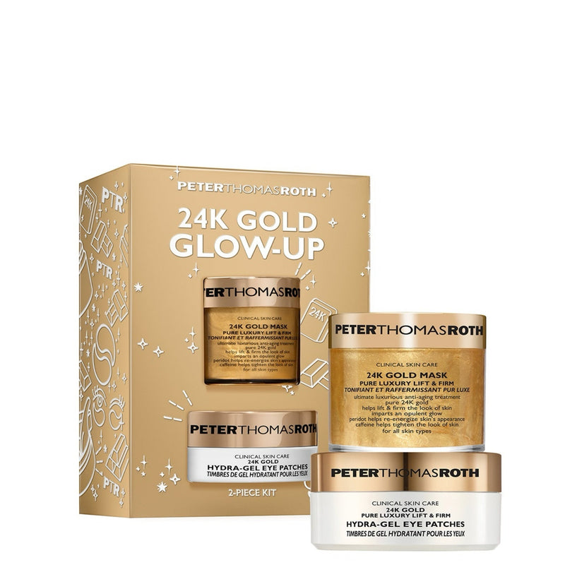 Nava Beauty Peter Thomas Roth 24K Gold Glow Up Duo Skincare White Smoke