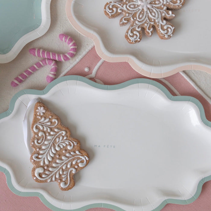 Signature Mini Trays, Mint (4)