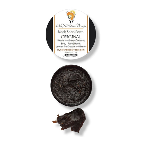 My Natural Beauty Black Soap | ORIGINAL | Paste Soap 5oz