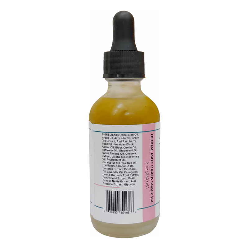 Curls & Potions Chebula & Green Tea Herbal Mint Hair & Scalp Oil HAIR OIL