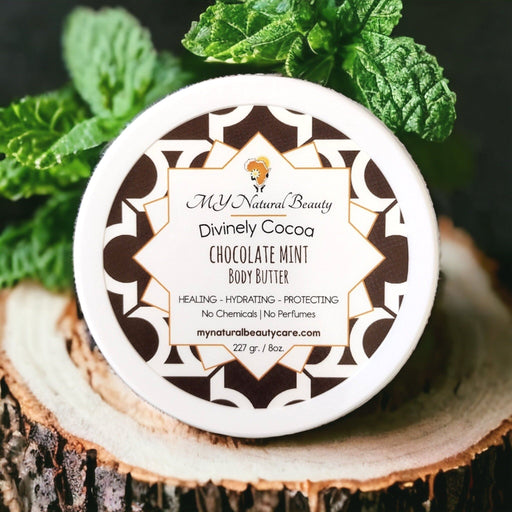 My Natural Beauty All Natural CHOCOLATE MINT Body Butter 8oz