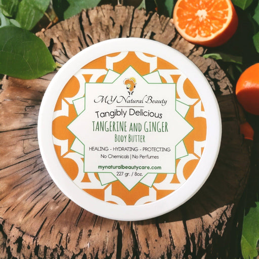 My Natural Beauty All Natural TANGERINE | GINGER Body Butter 8oz