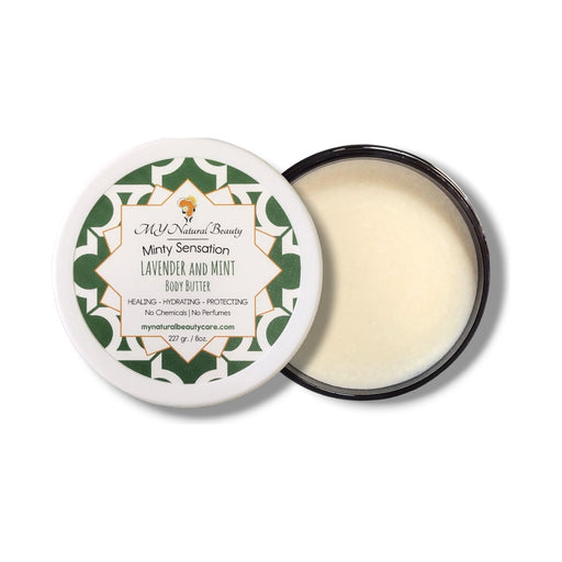 My Natural Beauty All Natural MINT | LAVENDER Body Butter 8oz