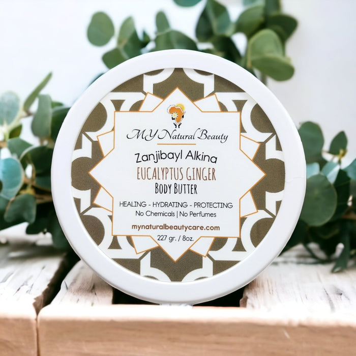 My Natural Beauty All Natural EUCALYPTUS | GINGER Body Butter 8oz