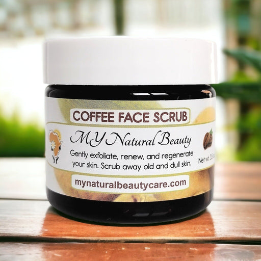 My Natural Beauty Coffee Face Scrub (Gentle Exfoliator) 3.5 oz